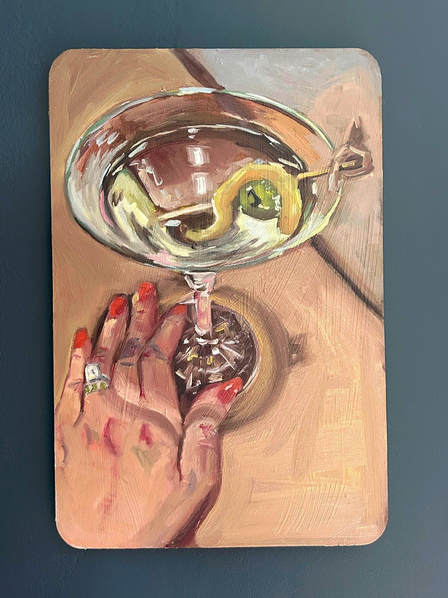 Dry martini on a night out