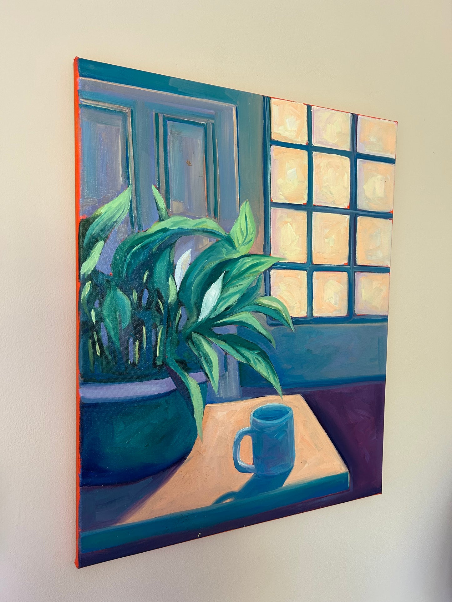 Coffee in morning light