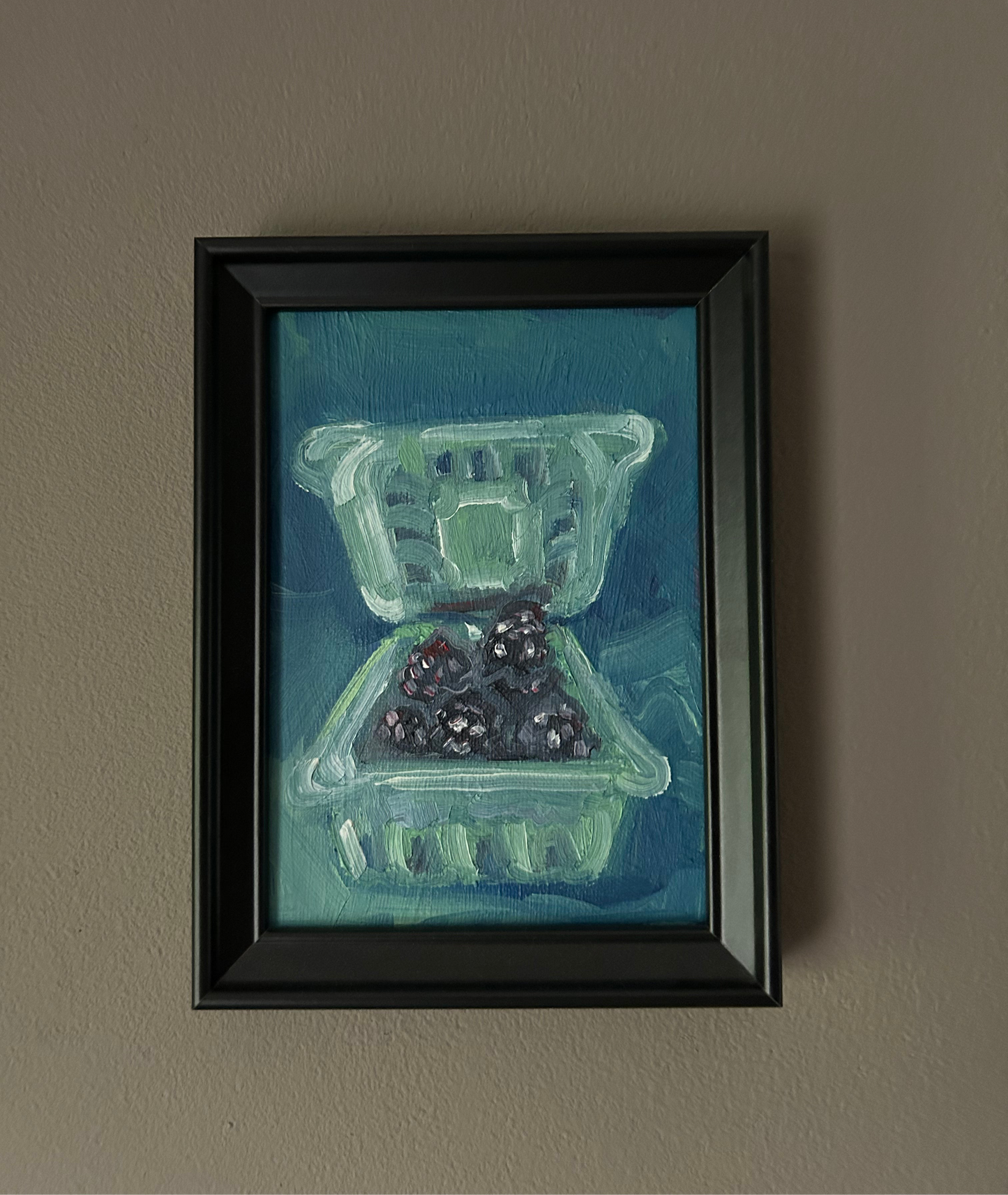 Blackberries from the shop