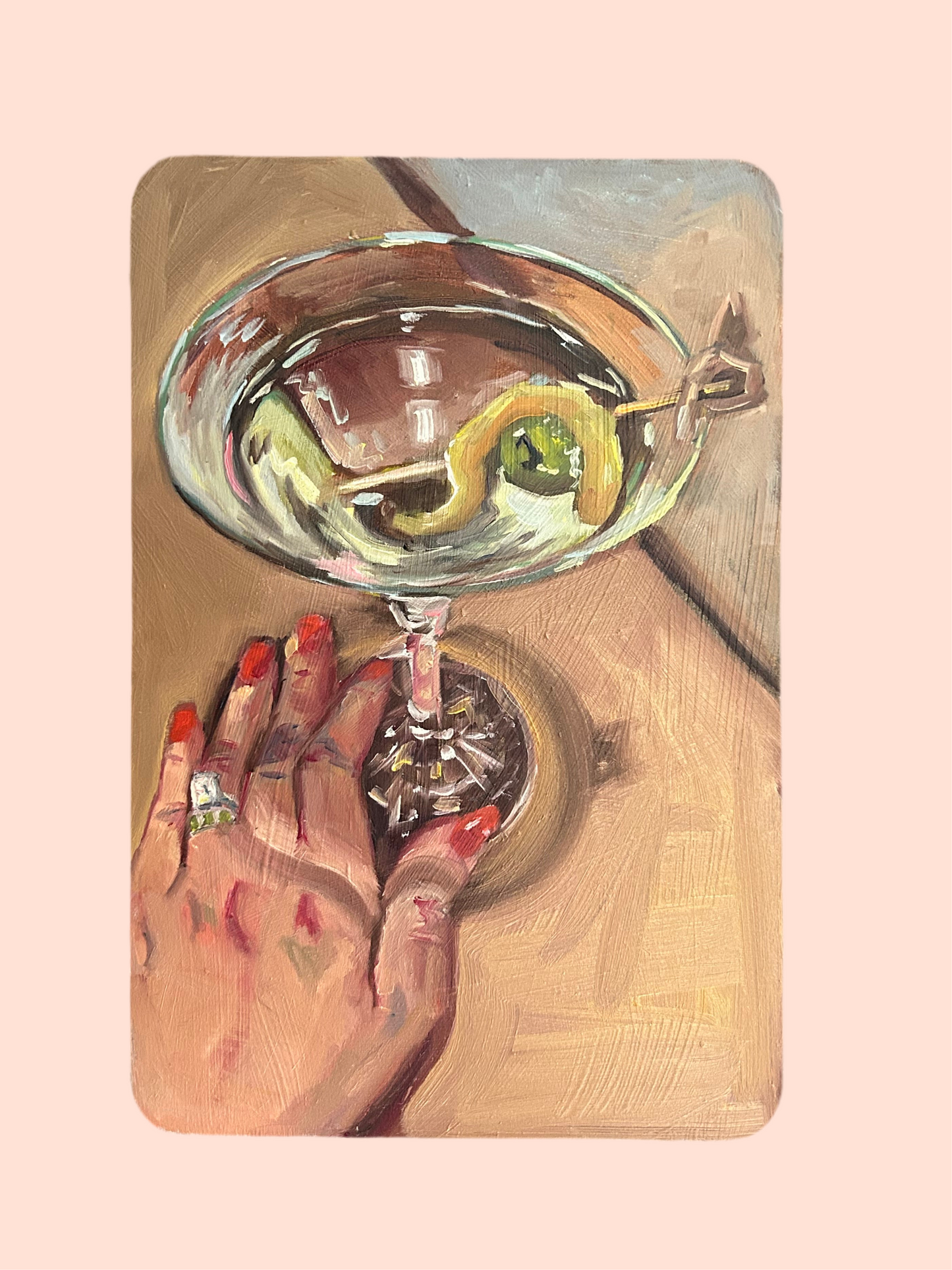 Dry martini on a night out