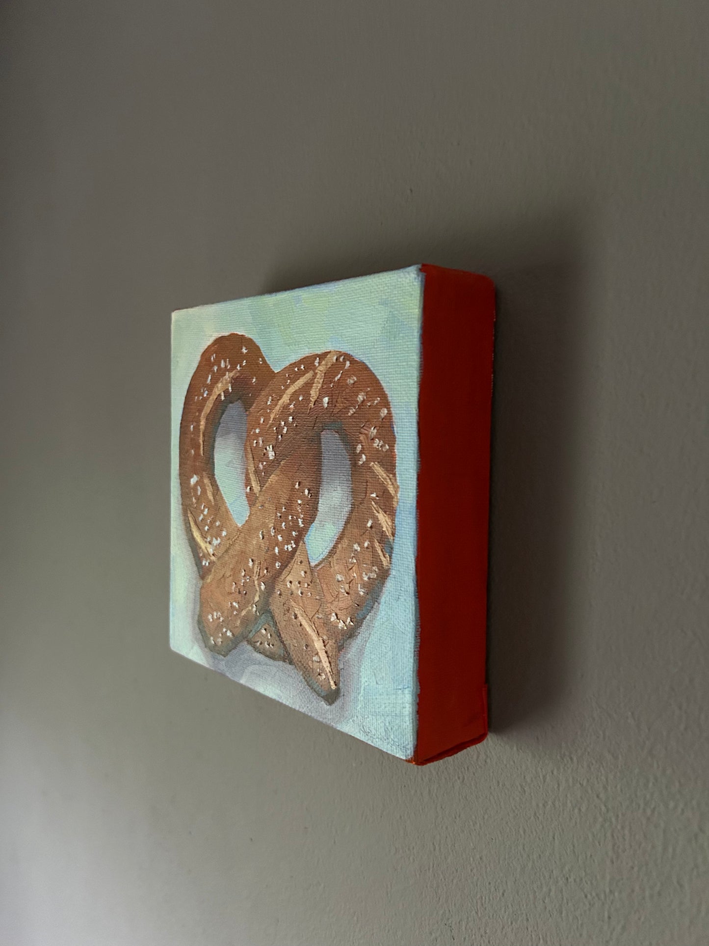Pretzel tied in knots