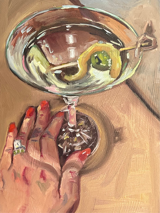 Dry martini on a night out
