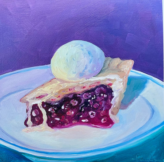 Cake and ice cream