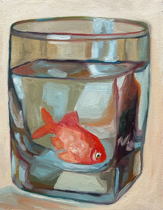 Fish in a glass